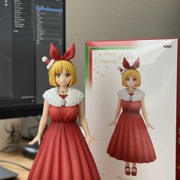 【クリスマス大遅刻】去年のクリスマス安中さん絵をAI加工！