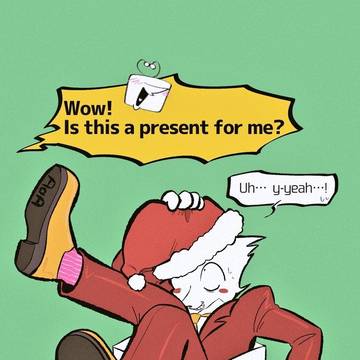 クリスマス絵(再掲)