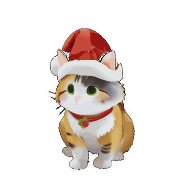 クリスマスだにゃん3D