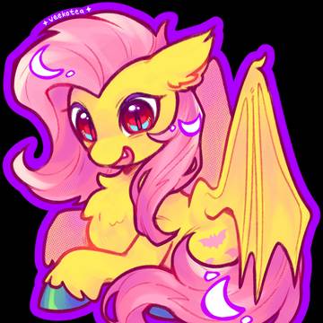 【MLP】Flutterbat Sticker