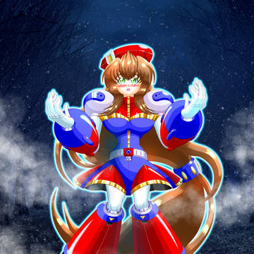 雪とアイリス2025
