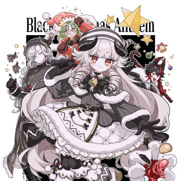 クリスマス2025🎄🖤❤️