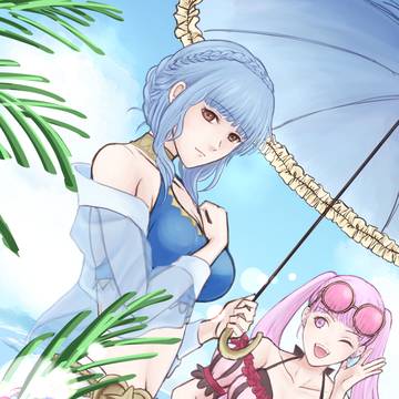 ヒルダさんとマリアンヌちゃん