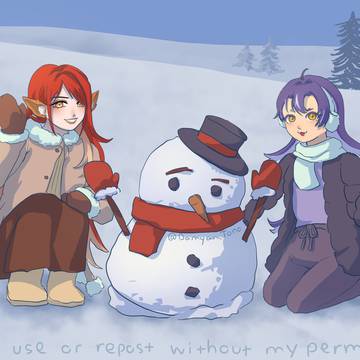 Build a snowman