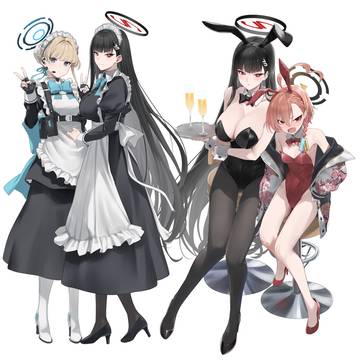 メイドとバニー