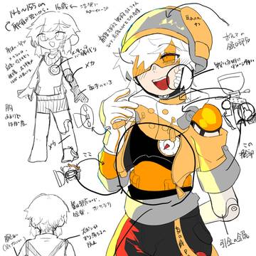 スプラの武器を擬人化した