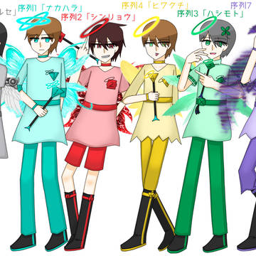 ホステム天使(軽快に誘って!)キャラシまとめ