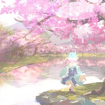 桜並木