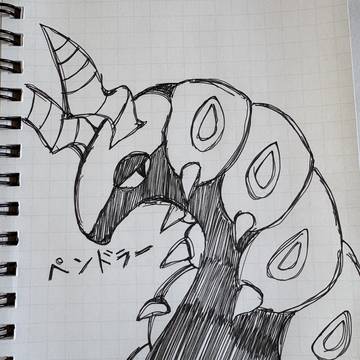 アナログとデジタルで描いたポケモン達です！