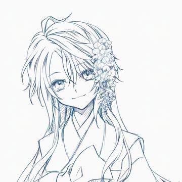 【捏造】鬼fwさんと女装idらくがき