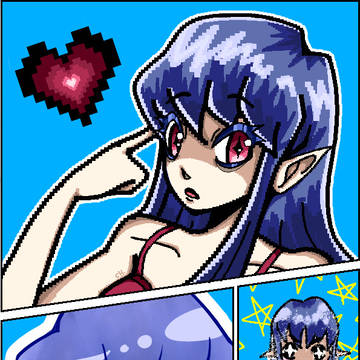 さまざまな描画スタイルのランダムなキャラクター