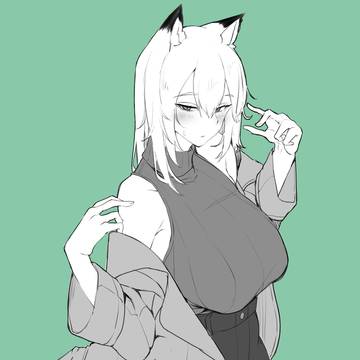 今週の狐娘絵