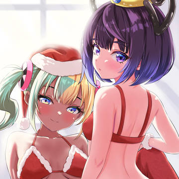 カナリィとムクのXmas