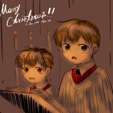 少年とクリスマスの夜