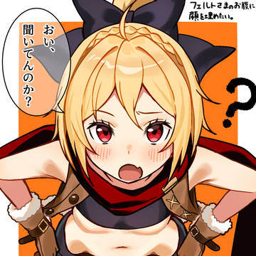 フェルトさまのお腹に顔を埋めたい。