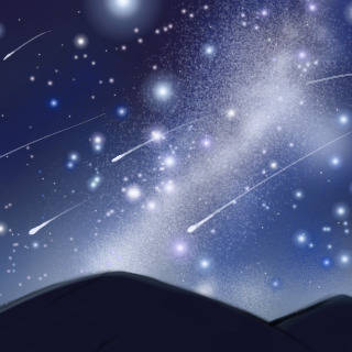 瞬く夜空の時間