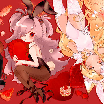 🍰ショートケーキバニー