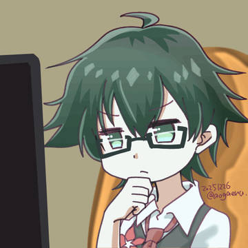 チカチカなブルーライト。