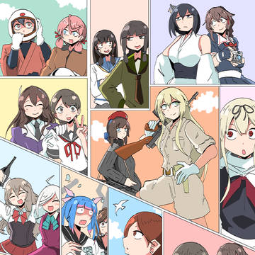 2025年に漫画で描いた艦娘's