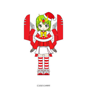 【CHARAT+ペイント】トルネード サンタver.(リメイク)