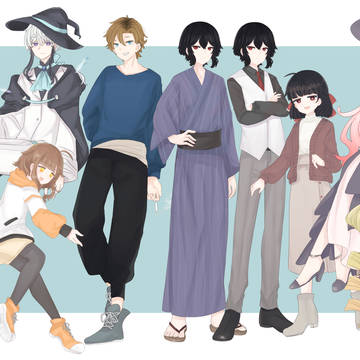 TRPG 立ち絵まとめ6