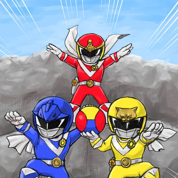 バルカンボールだ！