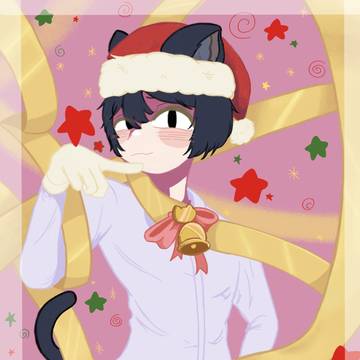 🐈‍⬛🎄🎗️