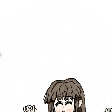 カナーリ前に描いた蓬莱山輝夜
