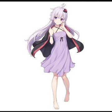 ロングヘアーな結月ゆかり
