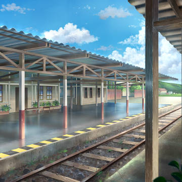 train station