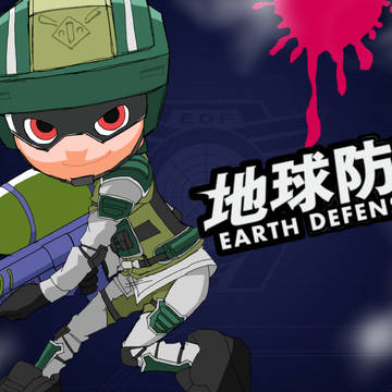 スプラト◯ーン風レンジャイ