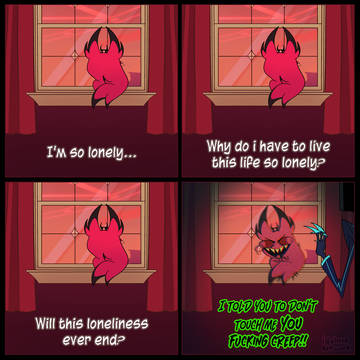 Alastor cat comics