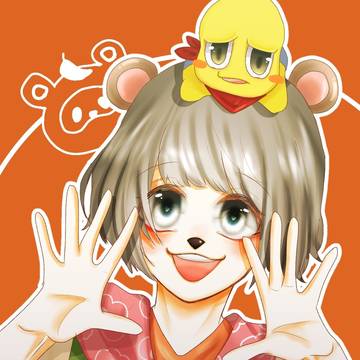 ぽんぽこだよ〜ʕ•͡ω•ʔ