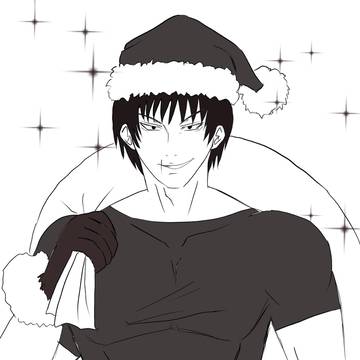 ブラックサンタがやって来た