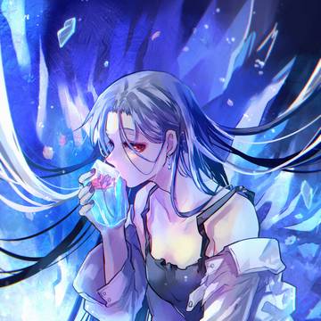 氷中花