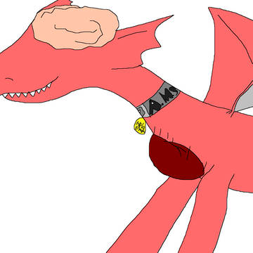 Alpha Dragon the Licker Dragon