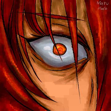Akamaru (Marusuto) eye