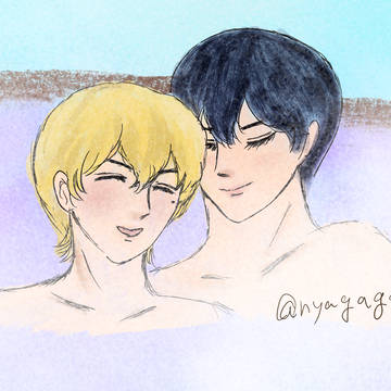 誕生夜も愛の巣で♡(挿絵)