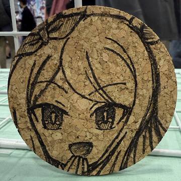 手描きコルクコースター ウマ娘 メジロマックイーン