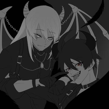 あくまのみかしき　とおまけのらくがき