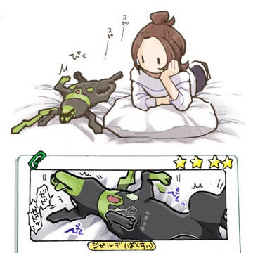 ジガルデくんの家になりたい