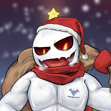Latex  Christmas Snowman