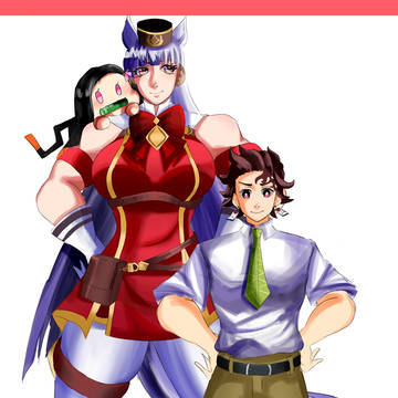 Umamusume x Demon Slayer