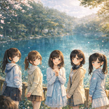 ニートのバーチャル卒業旅行のイメージイラストです。