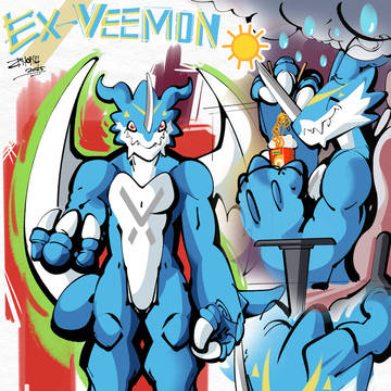 Meet my Boy, Ex-Veemon!