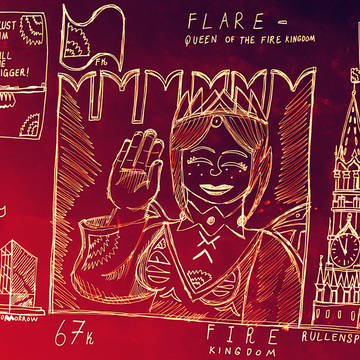 Flare -Queen of the Fire Kingdom