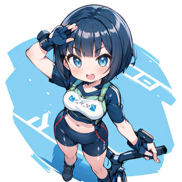 闇鍋AI　テーマ「定期：メスガキサイクリスト」
