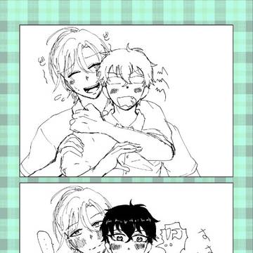 表紙萩松らくがき