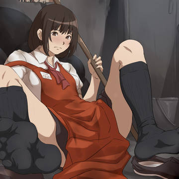 モップを装備する