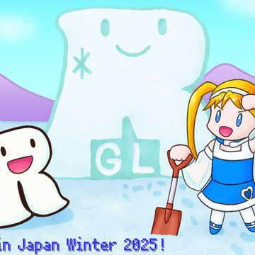 RTAちゃんの雪像作り
